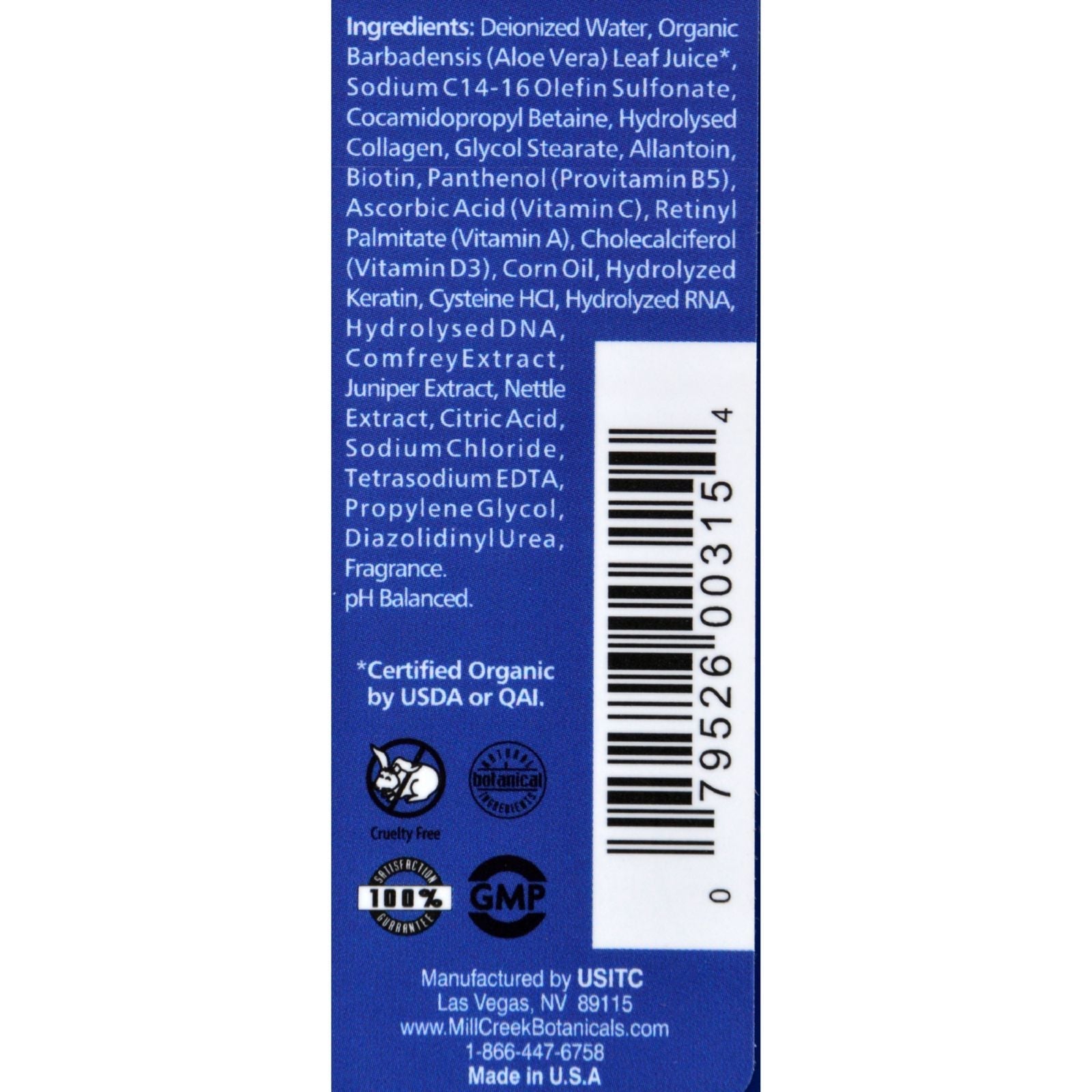 Mill Creek Shampoo - Biotene H-24 - Scalp Conditioning - 8.5 oz