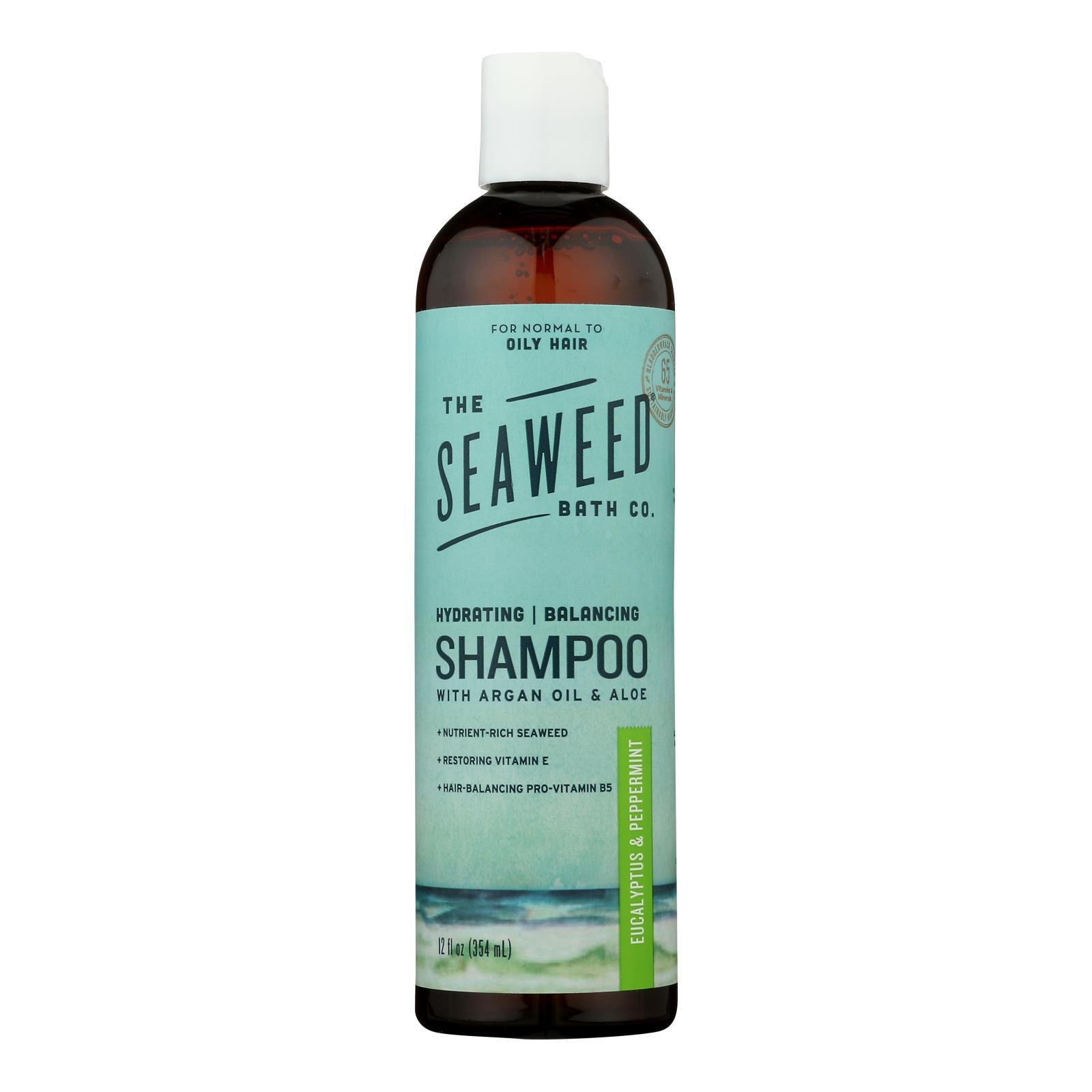 The Seaweed Bath Co Shampoo - Balancing - Eucalyptus - Pepper - 12 fl oz
