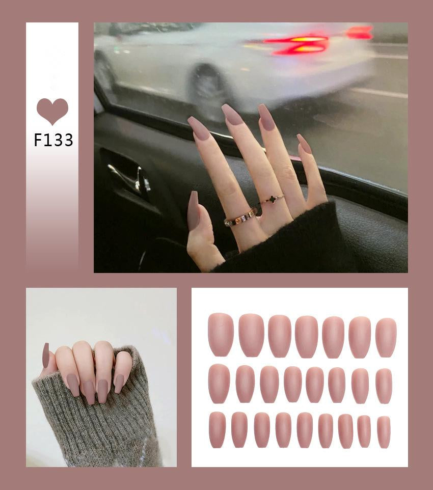 Matte Matte Super Long Ballet Nail Collection - style: 12 Style