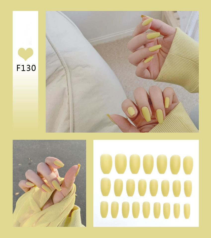 Matte Matte Super Long Ballet Nail Collection - style: 9 Style