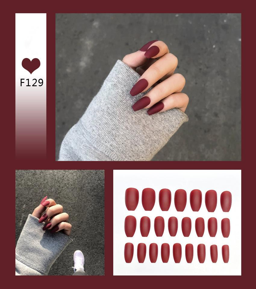 Matte Matte Super Long Ballet Nail Collection - style: 8 Style