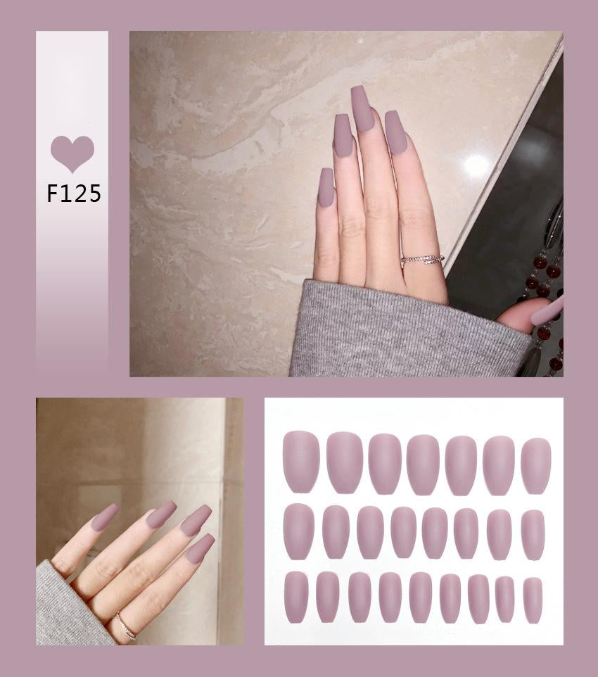 Matte Matte Super Long Ballet Nail Collection - style: 4 Style