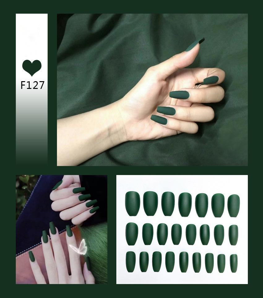 Matte Matte Super Long Ballet Nail Collection - style: 6 Style