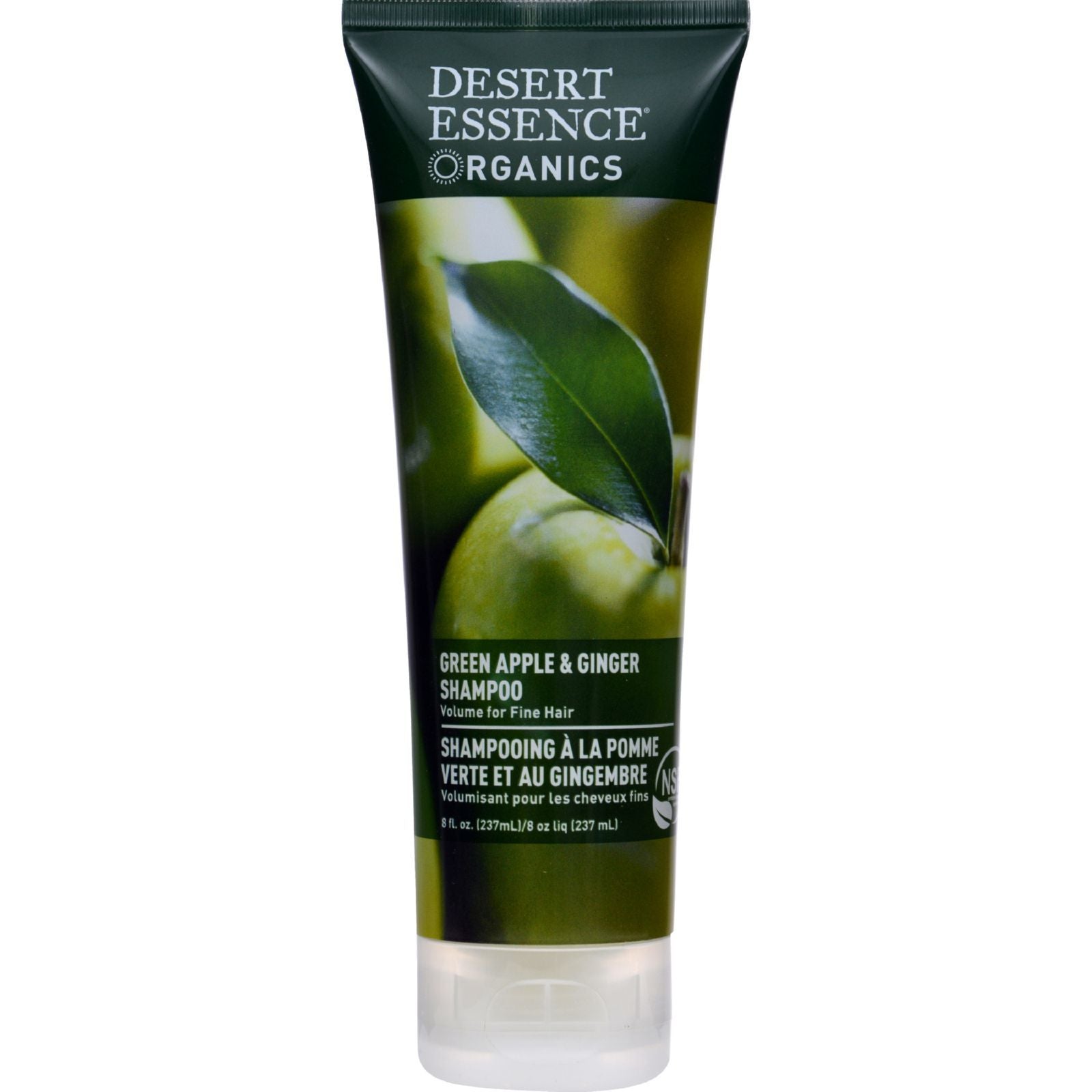Desert Essence - Shampoo Green Apple and Ginger - 8 fl oz