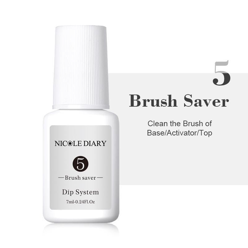 Scrub Sticky Powder Nail Wetting Powder - Color: Brush Saver