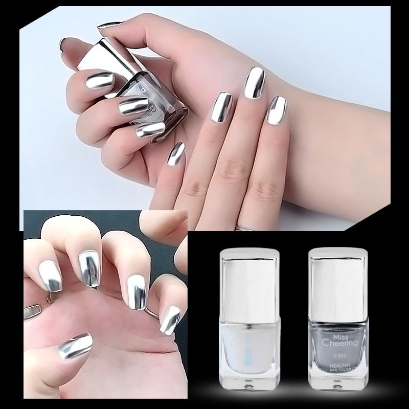 Style: Bottom glue - Mirror Nail Polish