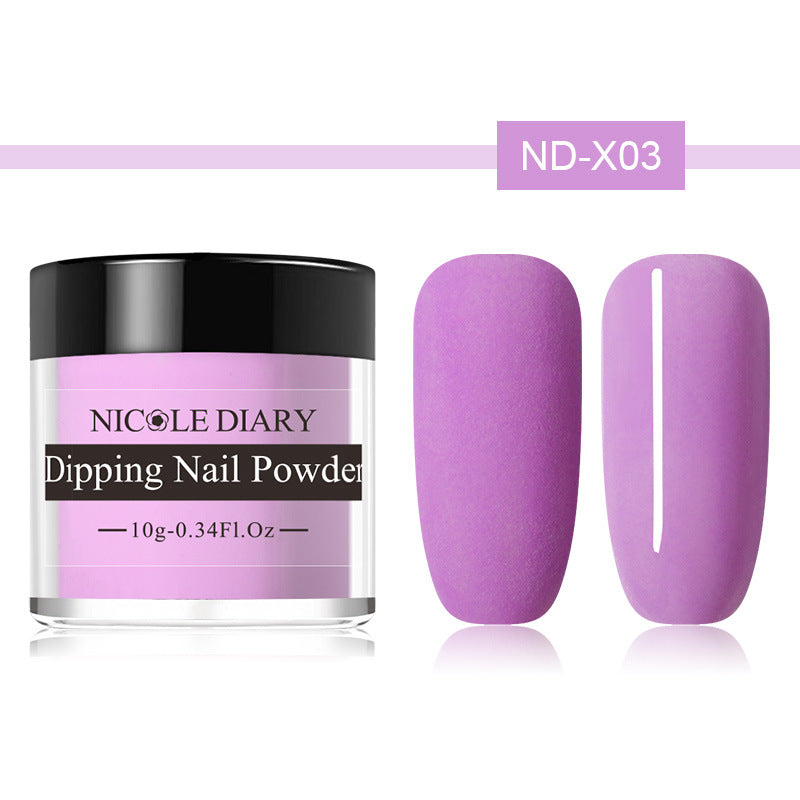 Scrub Sticky Powder Nail Wetting Powder - Color: X03