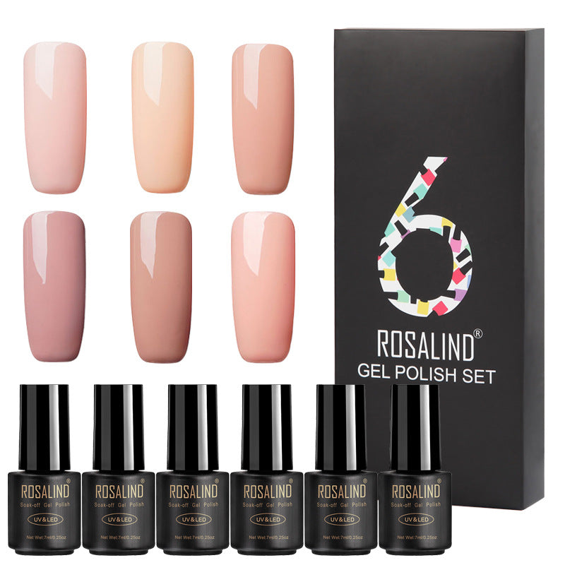 Color: 7 series - Fine nail polish 6 bottles