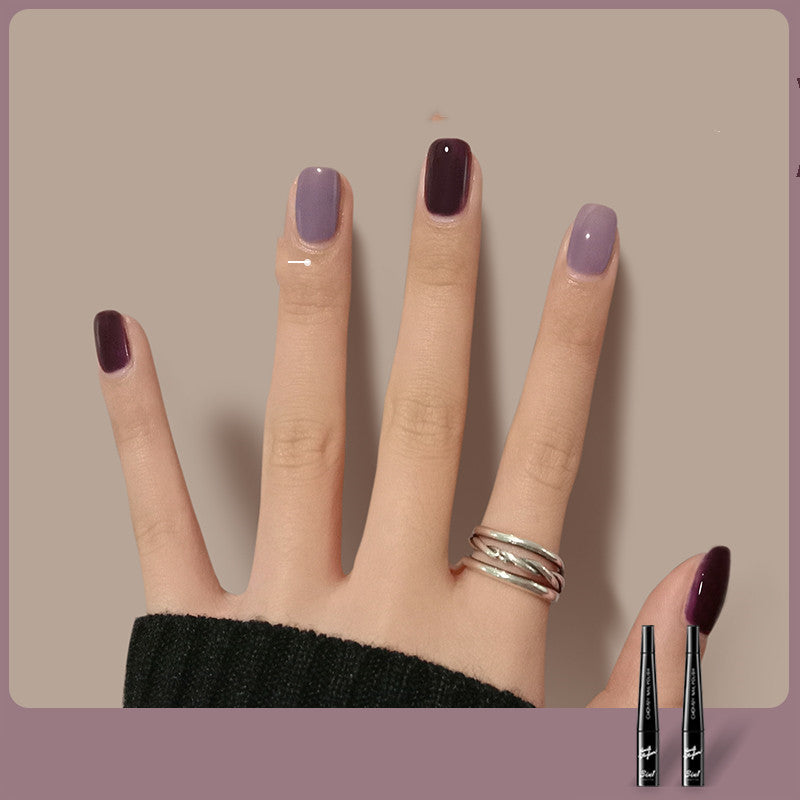 style: J - Lazy Nail Polish Phototherapy Nail Polish