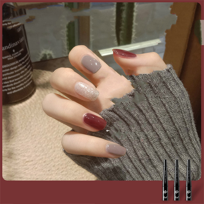 style: B - Lazy Nail Polish Phototherapy Nail Polish