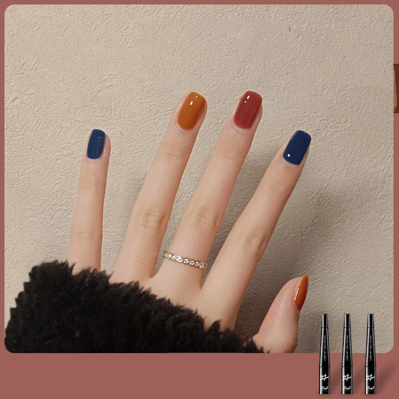 style: A - Lazy Nail Polish Phototherapy Nail Polish