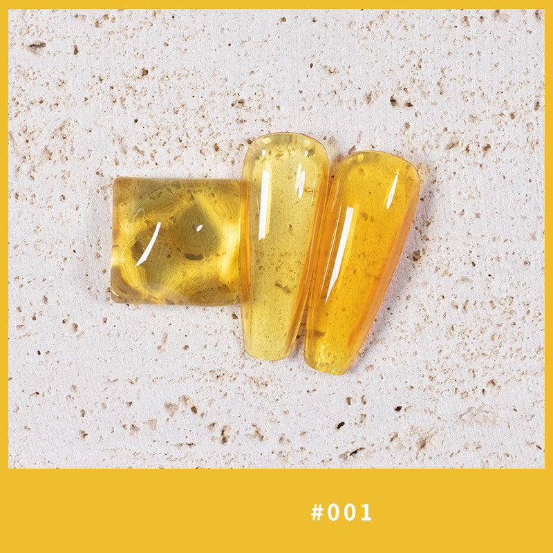 Color: style 1 - 9 Colors Amber Set UV Gel Nail Polish Ice Penetration Soak Off Shining