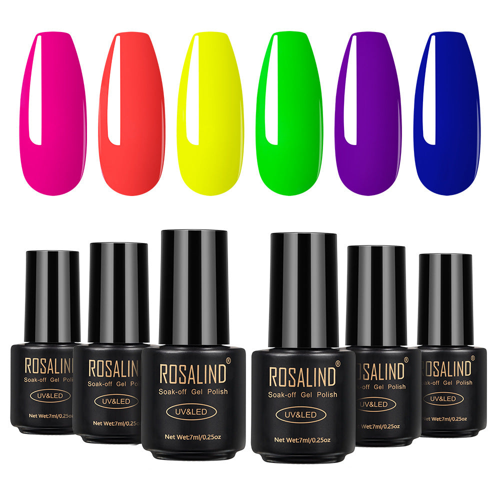 Color: 15 series - Fine nail polish 6 bottles