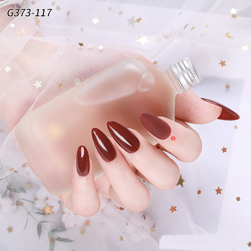 Color: 117style - Phototherapy Nail Polish Glue Set Special For Nail Salon