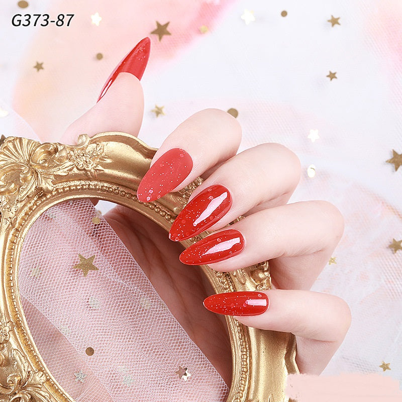 Color: 87style - Phototherapy Nail Polish Glue Set Special For Nail Salon
