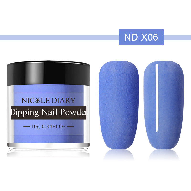 Scrub Sticky Powder Nail Wetting Powder - Color: X06