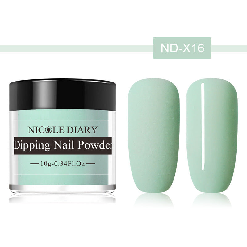 Scrub Sticky Powder Nail Wetting Powder - Color: X16