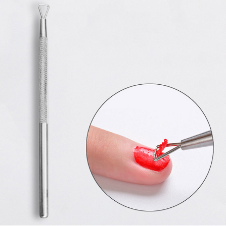 Style: Silver - Nail Polish Burst Magic Nail Polish Remover  Fast Soak Off Sticky  Nail Gel Polish Degreaser Cleaner