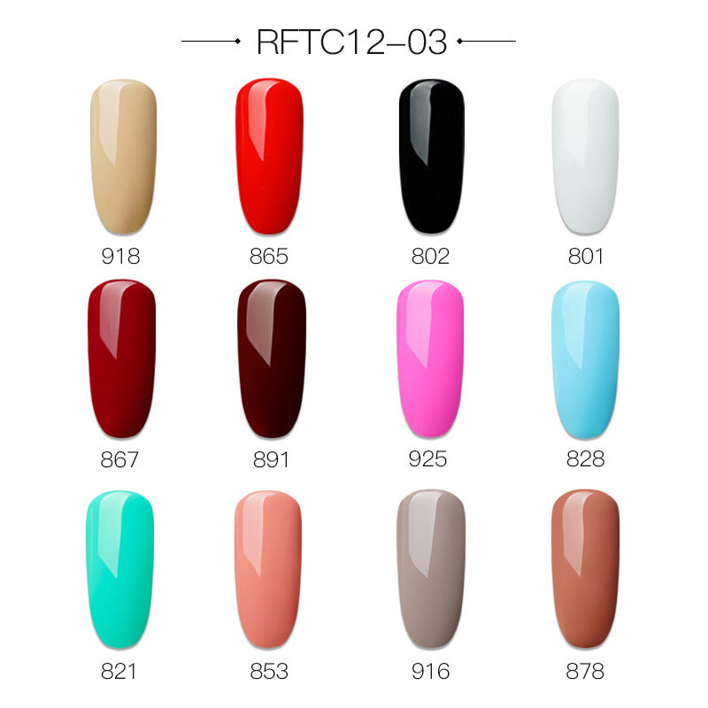 Color: 3style - Painted rubber 12 sets