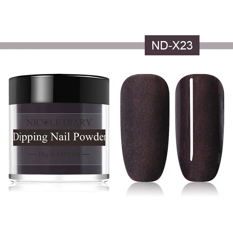 Scrub Sticky Powder Nail Wetting Powder - Color: X23