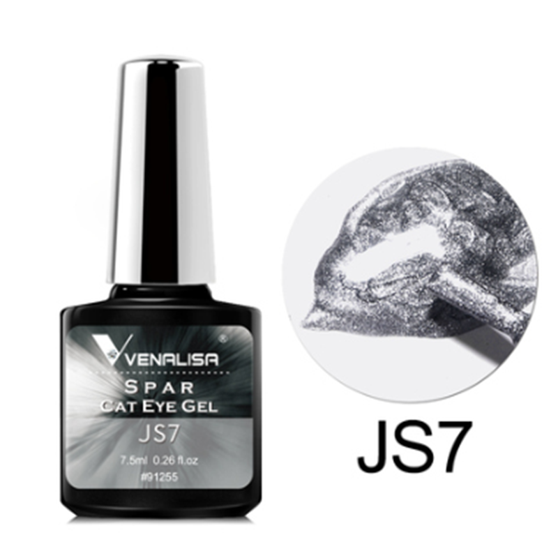 Color: JS7 color - VENALISA Spar Cat-eye Nail Polish Gel Nail Mix