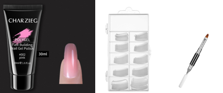 Color: Pink Suit - Speed extended crystal model painless crystal glue