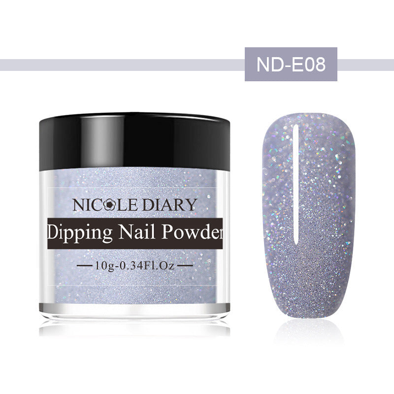 Color: E08 - NICOLE DIARY Nail Art Infiltration Powder