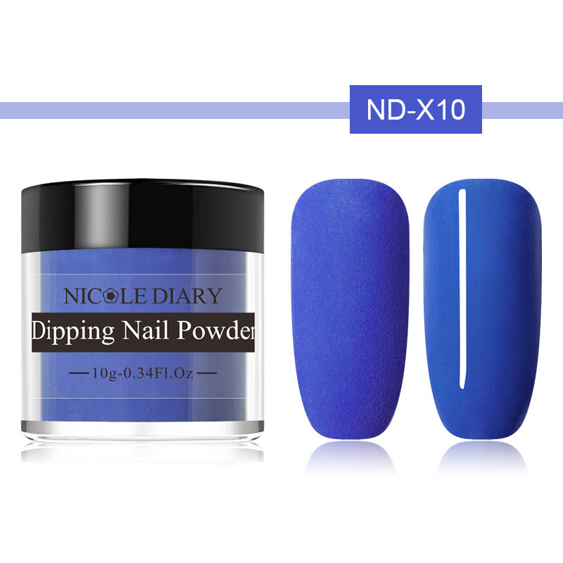 Scrub Sticky Powder Nail Wetting Powder - Color: X10