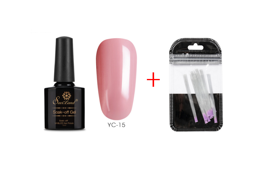Color: Purple+YC15 style - Light and fast extension of liquid gel gel