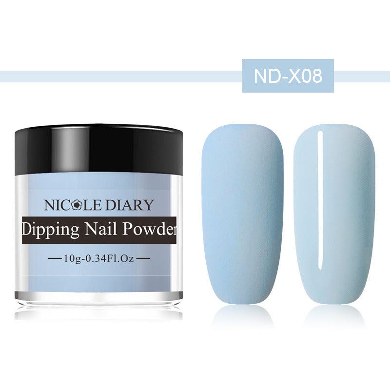 Scrub Sticky Powder Nail Wetting Powder - Color: X08