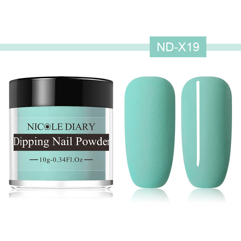 Scrub Sticky Powder Nail Wetting Powder - Color: X19