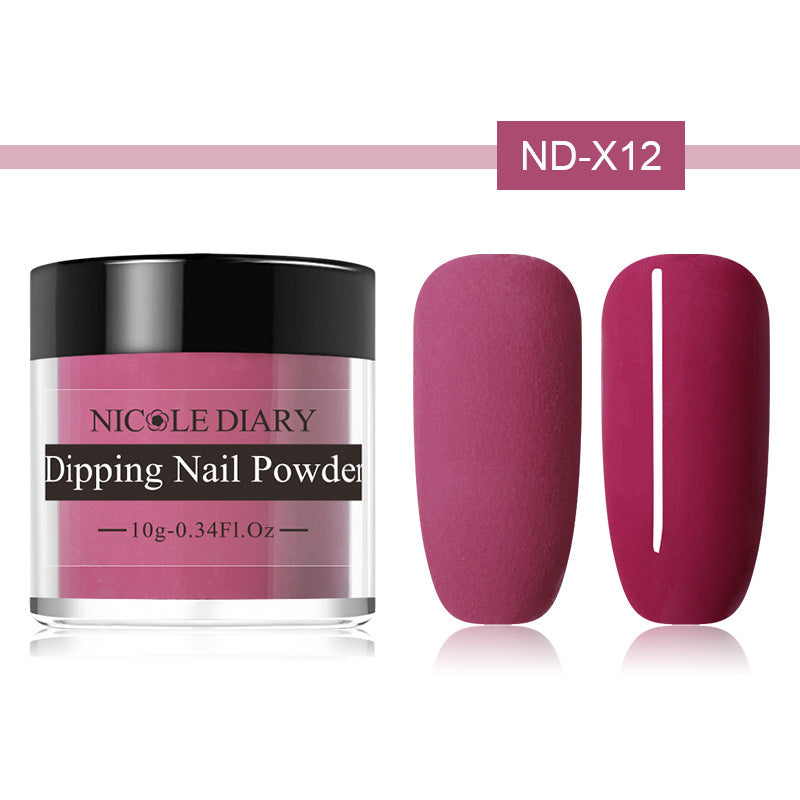 Scrub Sticky Powder Nail Wetting Powder - Color: X12