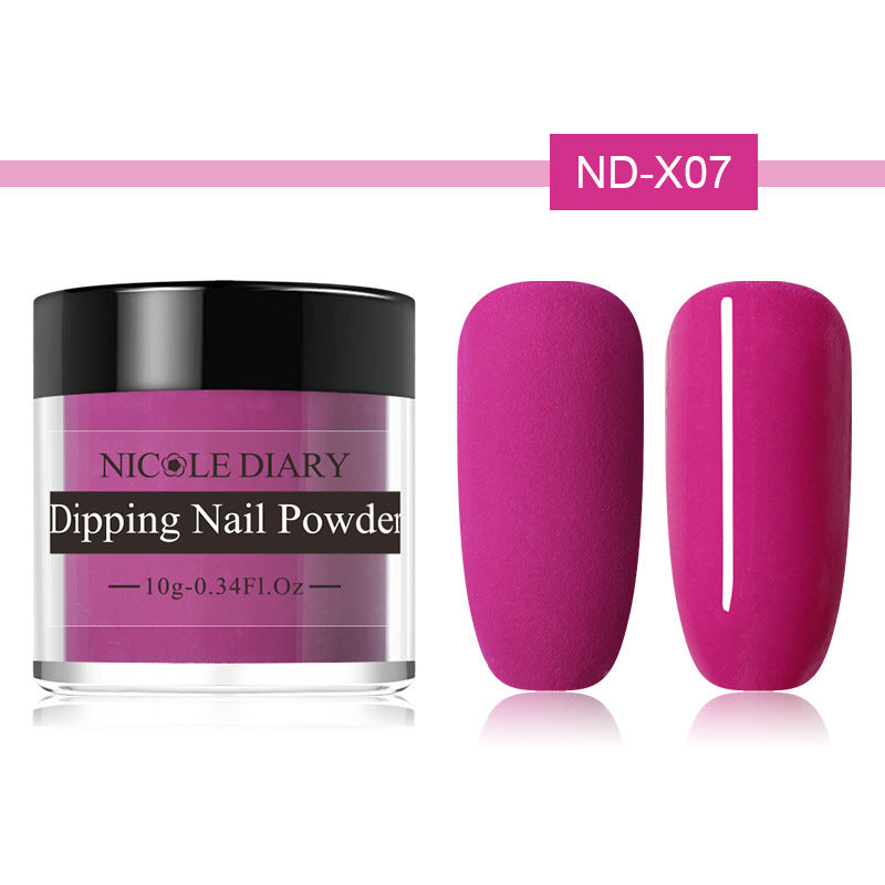Scrub Sticky Powder Nail Wetting Powder - Color: X07