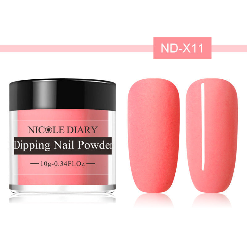Scrub Sticky Powder Nail Wetting Powder - Color: X11
