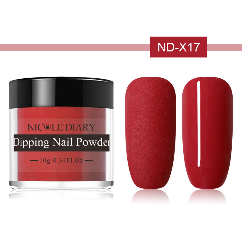 Scrub Sticky Powder Nail Wetting Powder - Color: X17