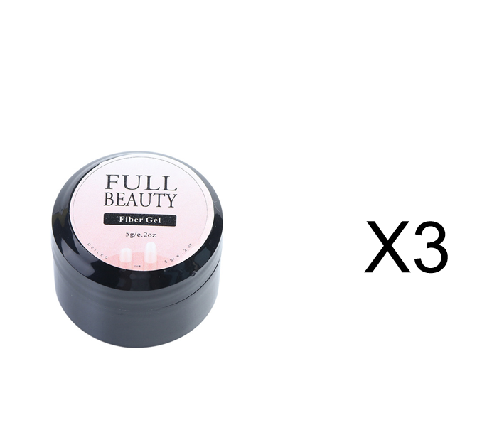 Specification: 3X5ml - Fiber extension rubber reinforcement repair nail polish