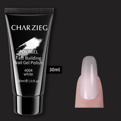 Color: White - Speed extended crystal model painless crystal glue