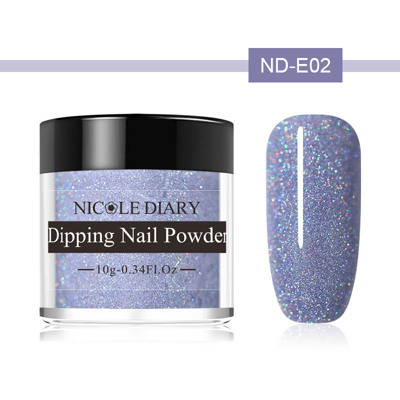 Color: E02 - NICOLE DIARY Nail Art Infiltration Powder