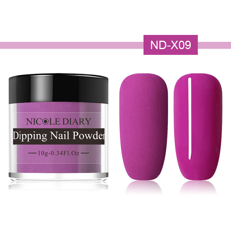 Scrub Sticky Powder Nail Wetting Powder - Color: X09