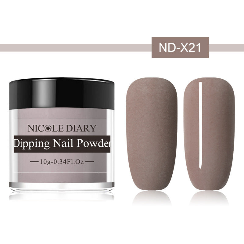Scrub Sticky Powder Nail Wetting Powder - Color: X21