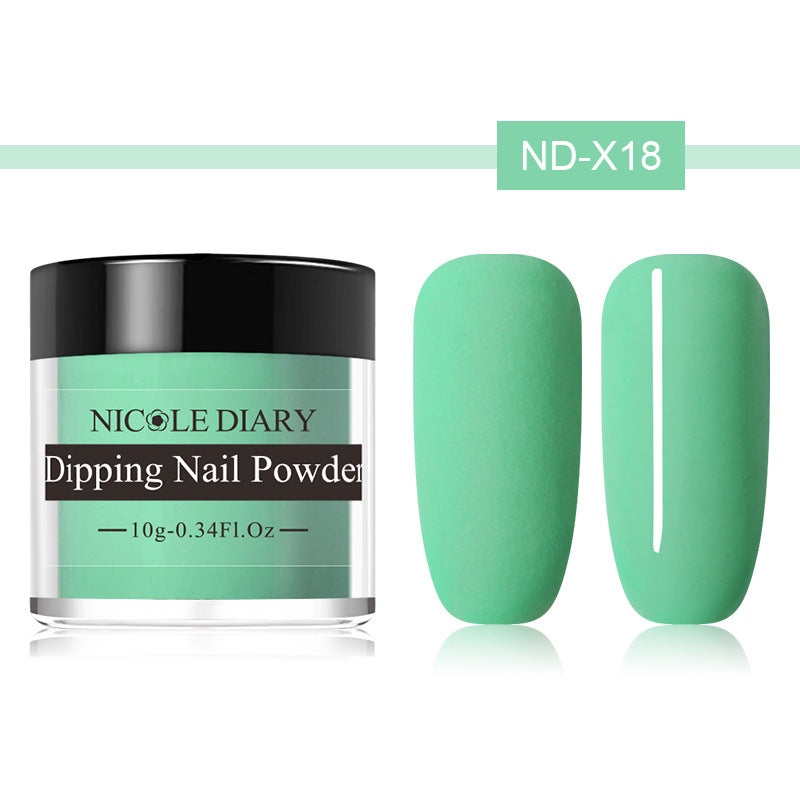 Scrub Sticky Powder Nail Wetting Powder - Color: X18