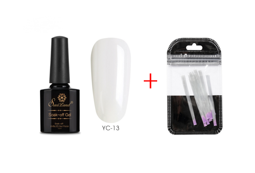 Color: Purple+YC13 style - Light and fast extension of liquid gel gel