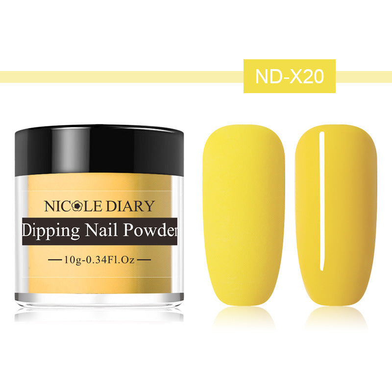 Scrub Sticky Powder Nail Wetting Powder - Color: X20