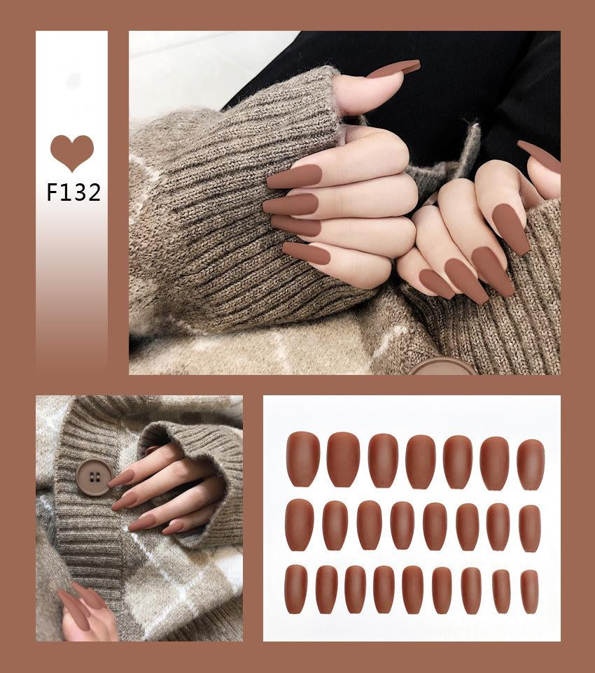 Matte Matte Super Long Ballet Nail Collection - style: 11 Style