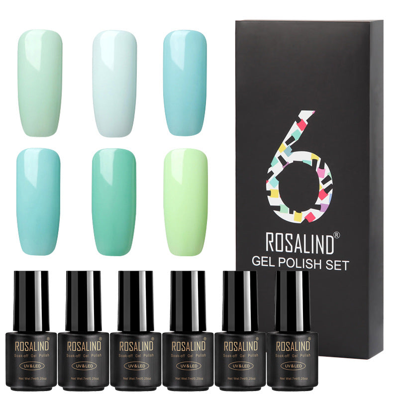 Color: 6 series - Fine nail polish 6 bottles