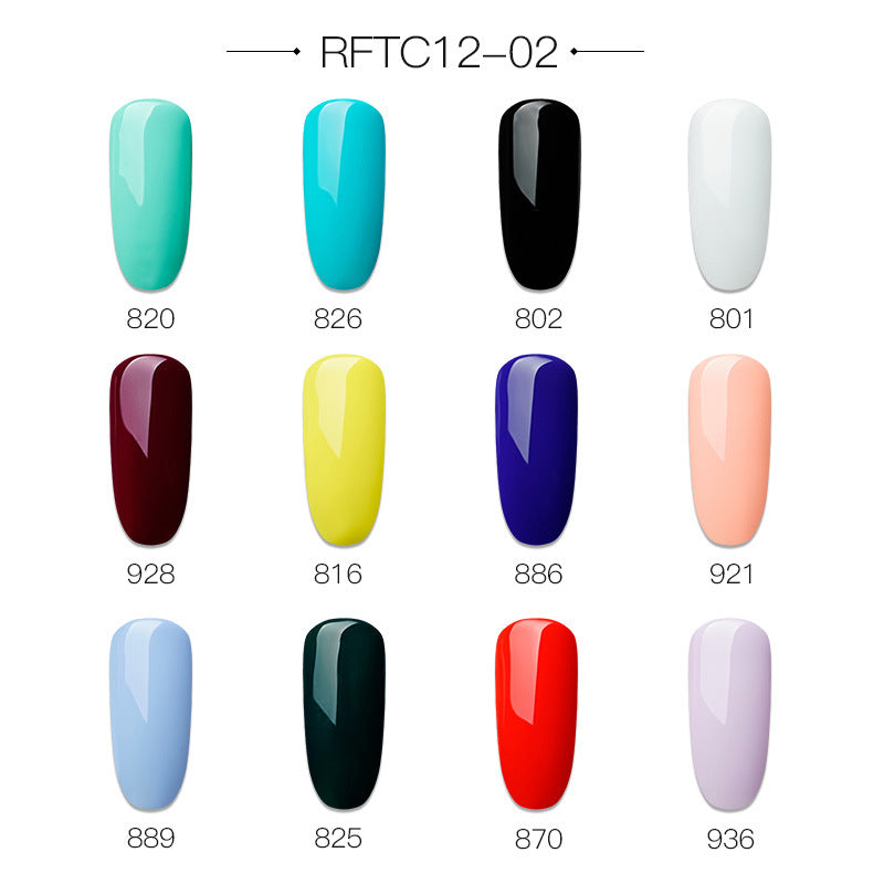 Color: 2style - Painted rubber 12 sets