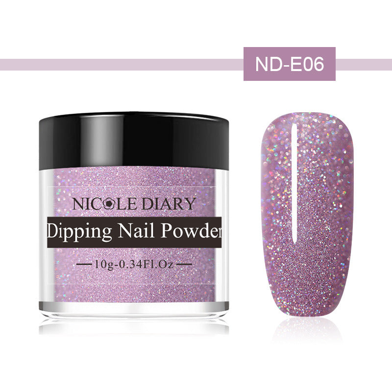 Color: E06 - NICOLE DIARY Nail Art Infiltration Powder