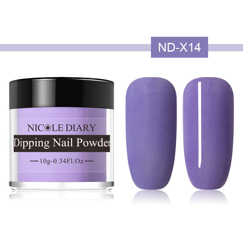 Scrub Sticky Powder Nail Wetting Powder - Color: X14
