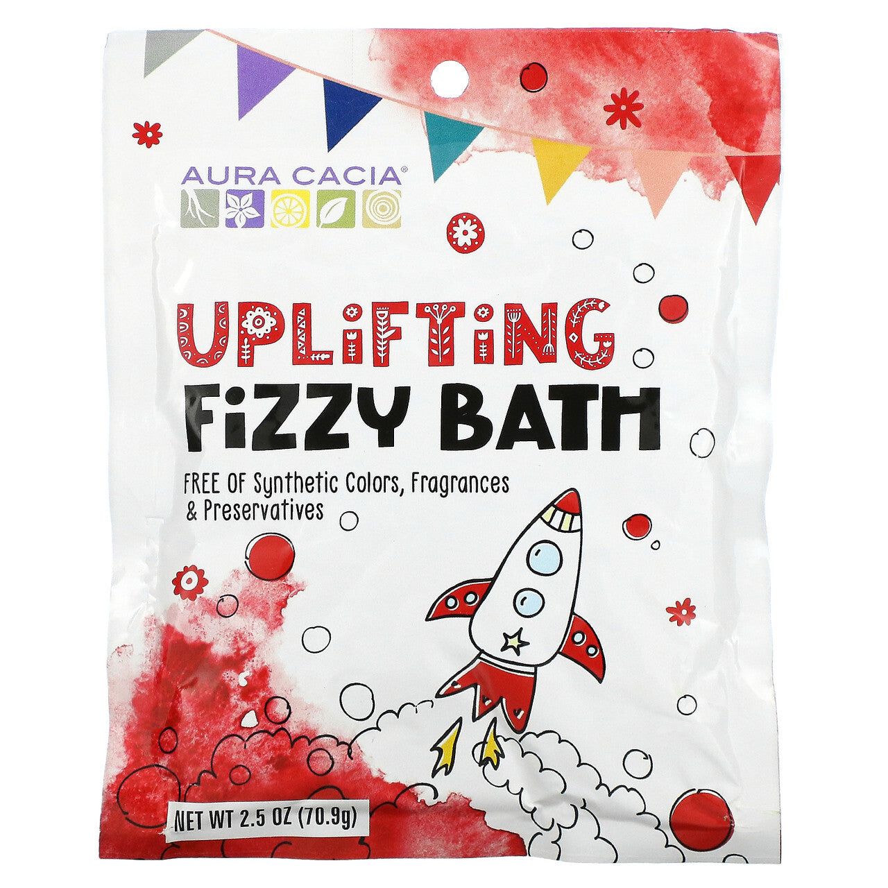 AC FIZZY BATH KIDS UPLFT ( 6 X 2.5 OZ   )