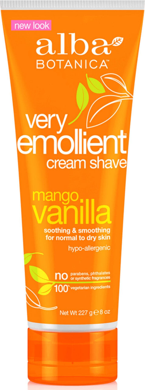 Alba Botanica Mango Vanilla Shave Cream (1x8 Oz)